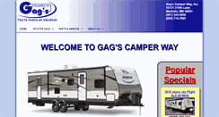 Desktop Screenshot of gagscamperway.com